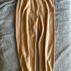Tan sweatpants
